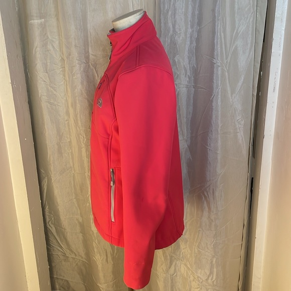 EUC Pink The North Face full zip waterproof jacket size small rn#61661 - Picture 2 of 6